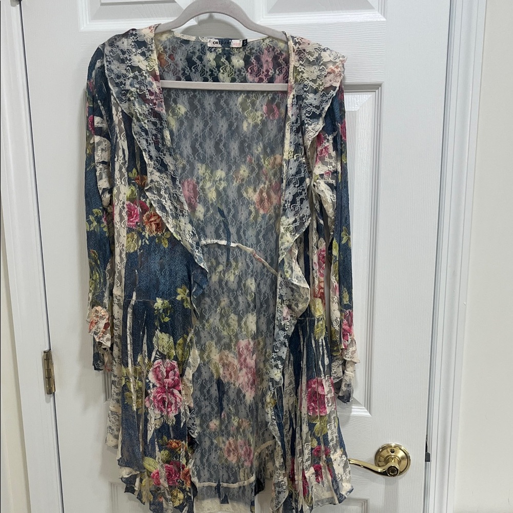 Floral Lace Women Sweater